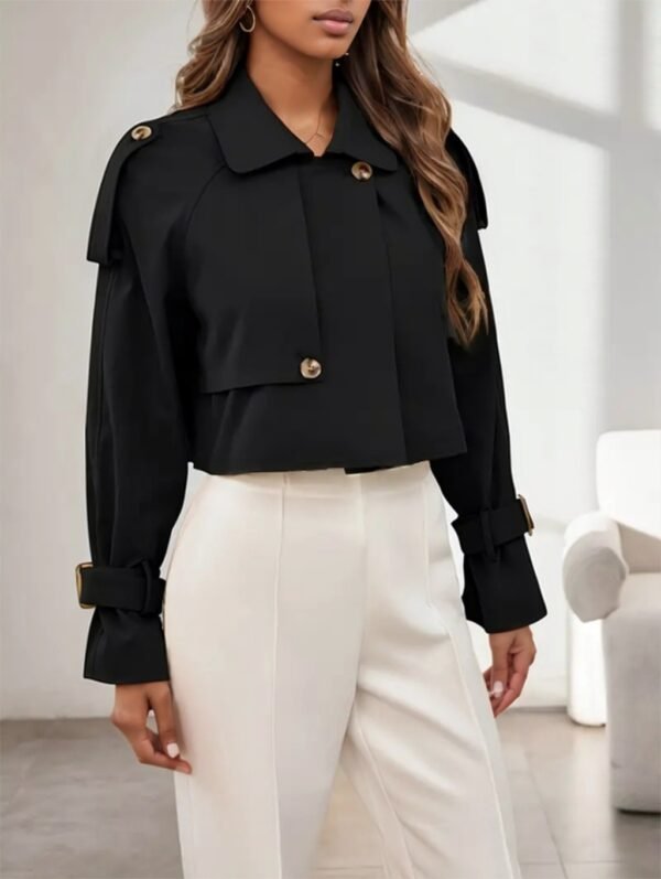 Women's solid Color Suede Jacket (2 colors)