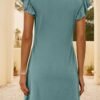 671ef141-8b61-4329-904f-937157be6b36 Women,s Beach V-neck Baggy Tank Dress