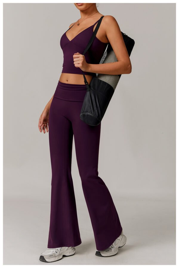 Women's Casual Folding High Waist Yoga Pants (7 Colors)