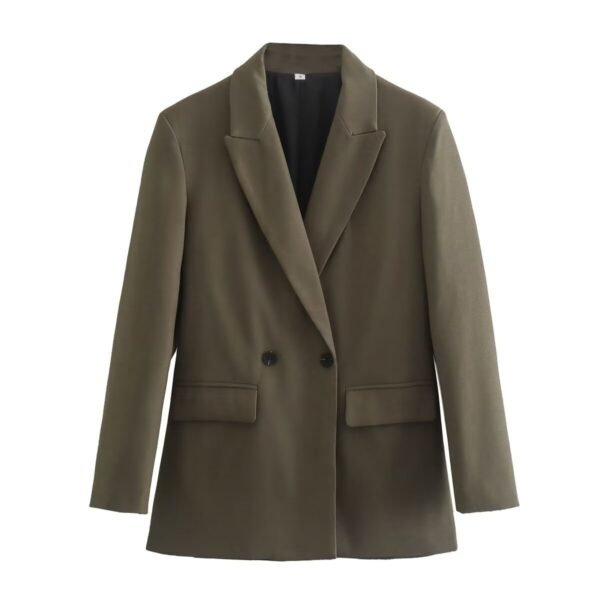 Loose Casual Double Breasted Blazer