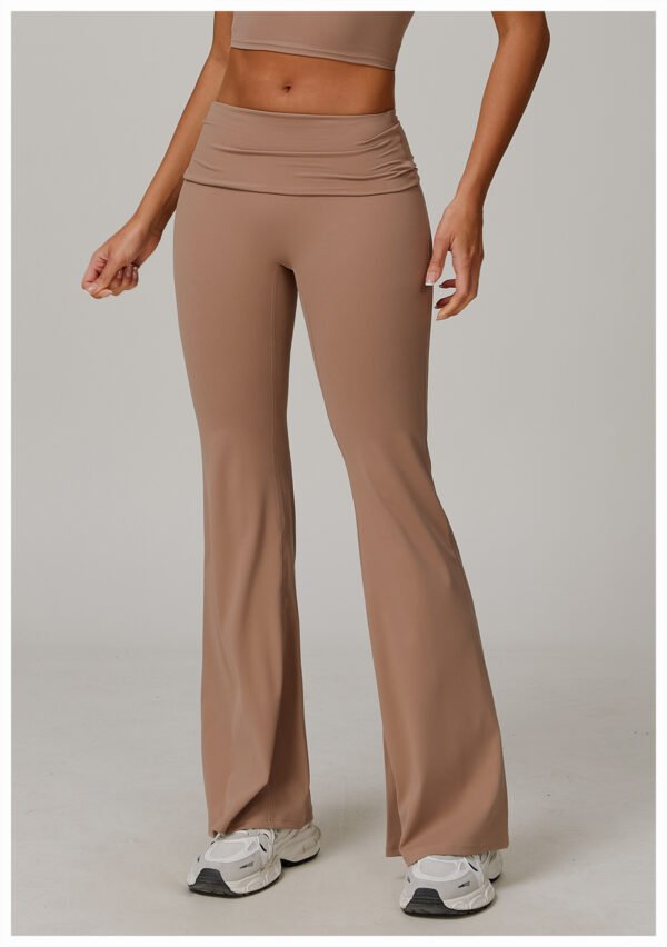 Women's Casual Folding High Waist Yoga Pants (7 Colors)