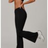 Women's Gold Ammonia Nude Feel Flared Leggings (4 Colors)