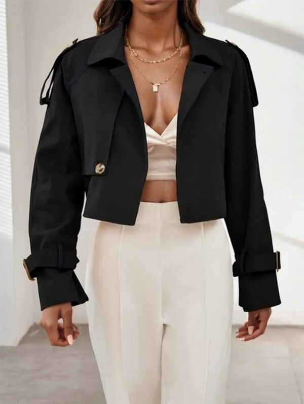 Women's solid Color Suede Jacket (2 colors)