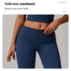 Women's Casual Folding High Waist Yoga Pants (7 Colors)