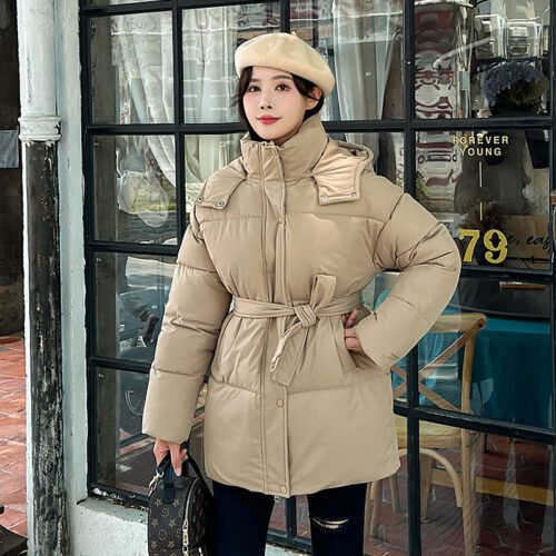 Women's Padded Stand-Collar Jacket