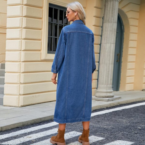 Women's Denim Rayon Coat