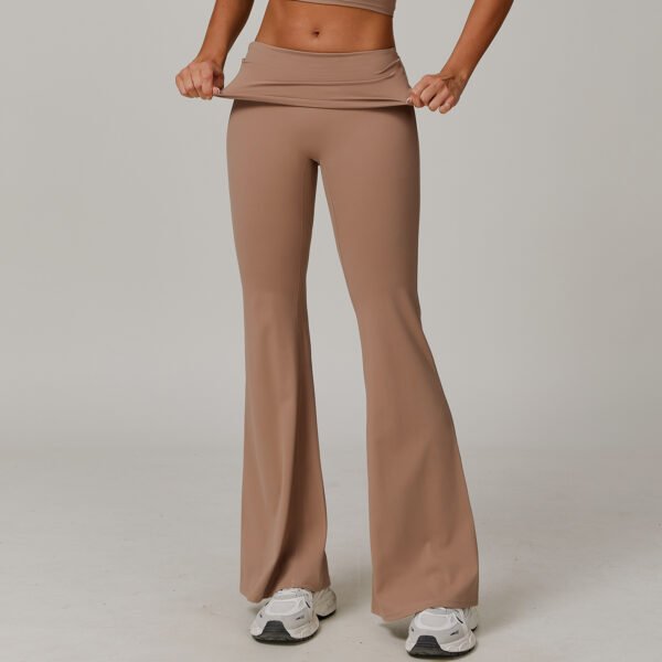 Women's Casual Folding High Waist Yoga Pants (7 Colors)