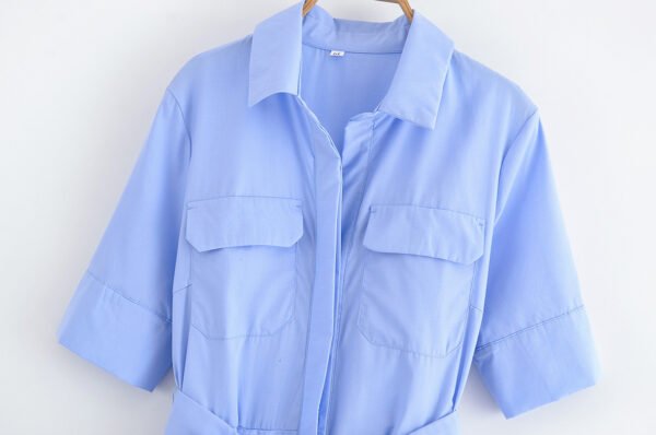 Women's Design Sense Poplin Dress