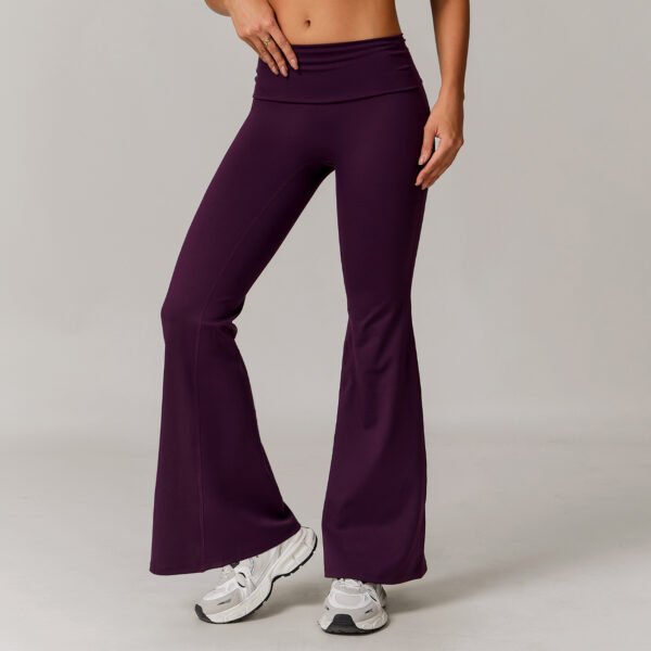 Women's Casual Folding High Waist Yoga Pants (7 Colors)