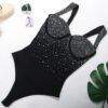 82a91773-ae00-4c38-9a89-ae8965d4b54e Women,s Rhinestone Sling Backless Two-piece Set Two Dress