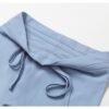 Women's High Waist Jinammonia Cloud Fabric Trousers (4  Colors)