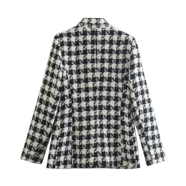 Women's Houndstooth Blazer