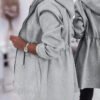 Women's Hooded Drawstring Waist Jacket (2 Colors)