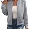 Women's Regular Fit Long Sleeve Jacket