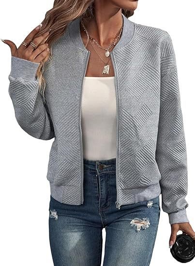 Women's Regular Fit Long Sleeve Jacket