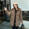 Women's Padded Stand-Collar Jacket