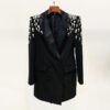 Women's Embellished Blazer Dress