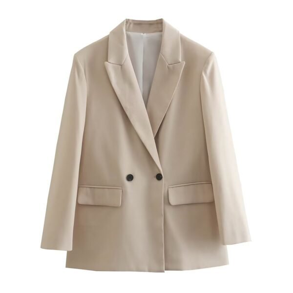 Loose Casual Double Breasted Blazer