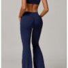 Women's Gold Ammonia Nude Feel Flared Leggings (4 Colors)
