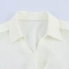 European And American Style Women's Fashion Temperament With Belt Silk Satin Texture Dress