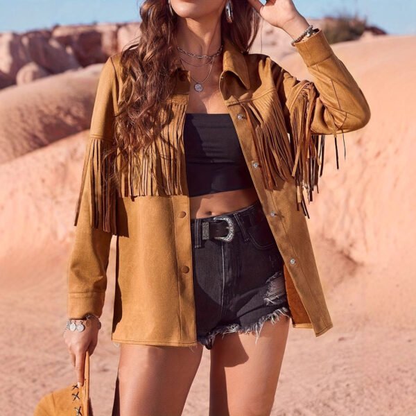 Women's Fringe Detail Jacket