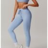 Women's High Waist Jinammonia Cloud Fabric Trousers (4  Colors)