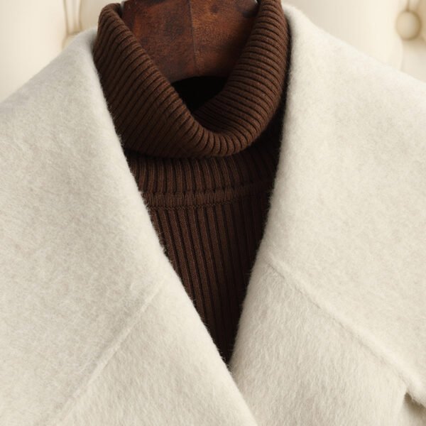 women's wool temperament coat