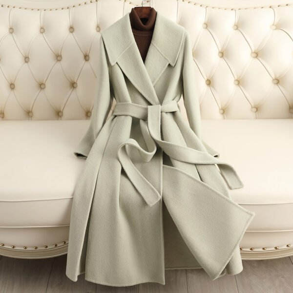women's wool temperament coat