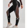 Women's High Waist Chemical Fiber Blend Yoga Running Leggings
