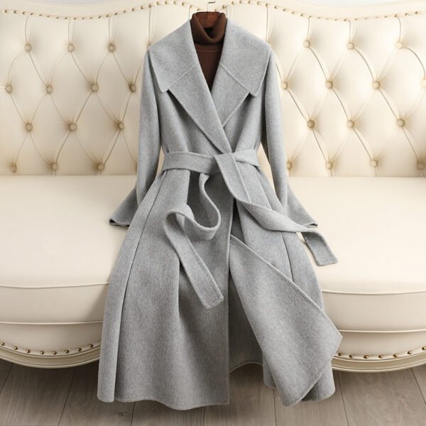 women's wool temperament coat