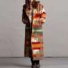 Women's Geometric Pattern Coat (4 Colors)