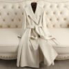 women's wool temperament coat