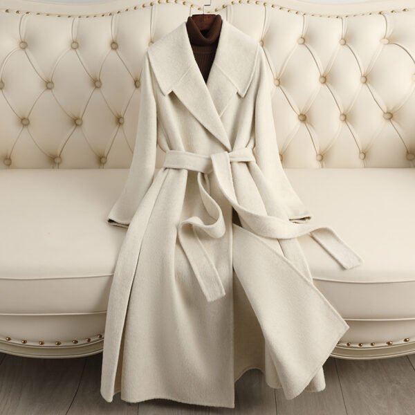 women's wool temperament coat
