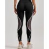 Women's High Waist Chemical Fiber Blend Yoga Running Leggings