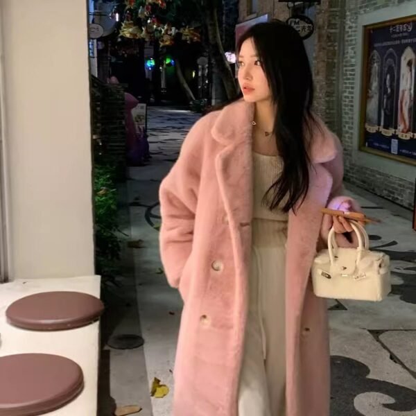 Women's Temperament Commute Polyester Coat