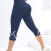 Women's High Waist  Running Sports Capris (4 Colors)