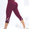 Women's High Waist  Running Sports Capris (4 Colors)