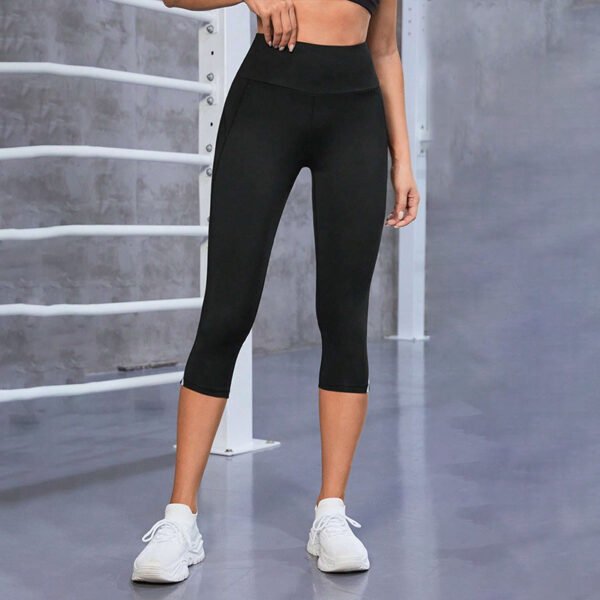 Women's High Waist  Running Sports Capris (4 Colors)