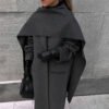 Women's Scarf Neckline Coat