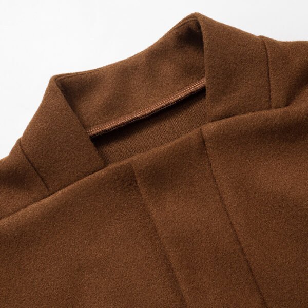 Women's Slim Fit Solid Color Extra Long Sleeve Jacket