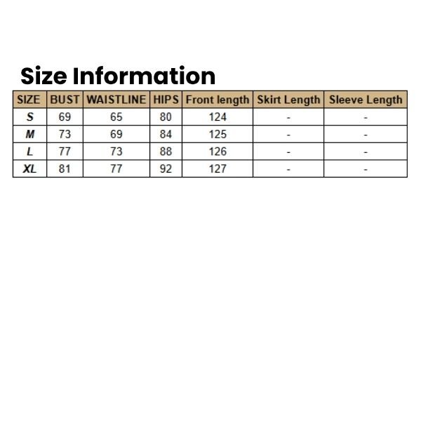 Size Information Women,s Beach V-neck Baggy Tank Dress