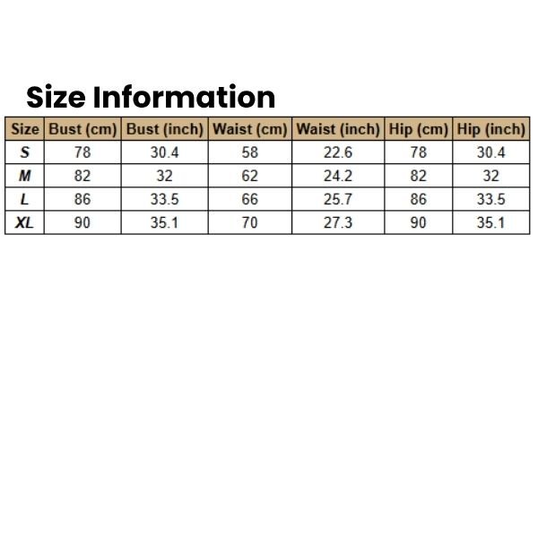 Size Information Women,s Summer Deep V-neck Backless Dresses