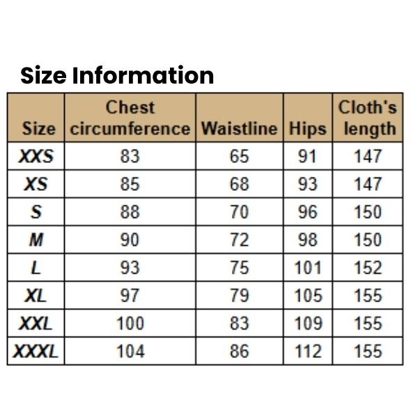 Size Information Women,s Shiny Rhinestone Tube Top Bandage Suit