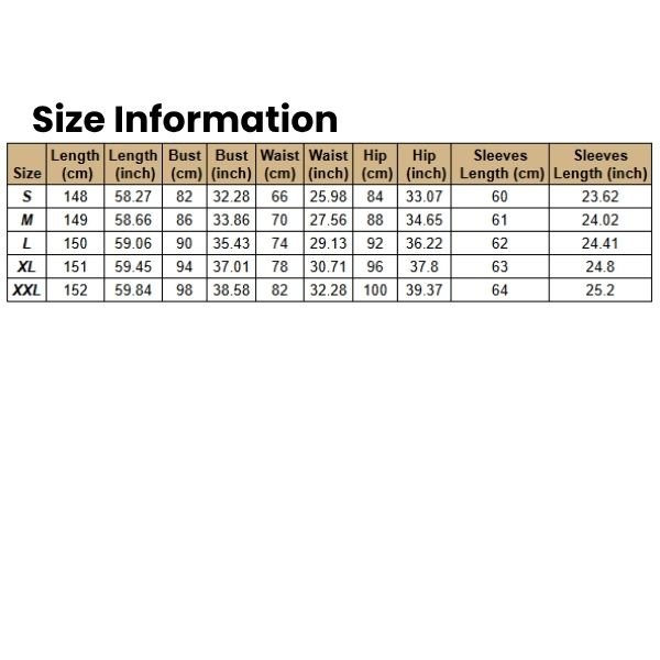 Size Information Women's Fashionable Printed Suspenders Slim Fit Long Dress