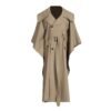 Women's Loose-Fit Cape Trench Coat