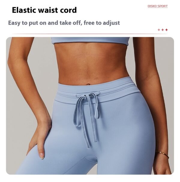 Women's High Waist Jinammonia Cloud Fabric Trousers (4  Colors)