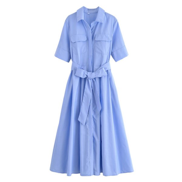 Women's Design Sense Poplin Dress