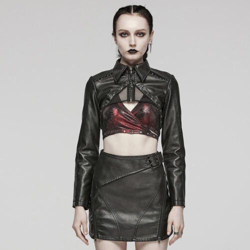 Women's Slim Fit Ultra Short Lapel Jacket