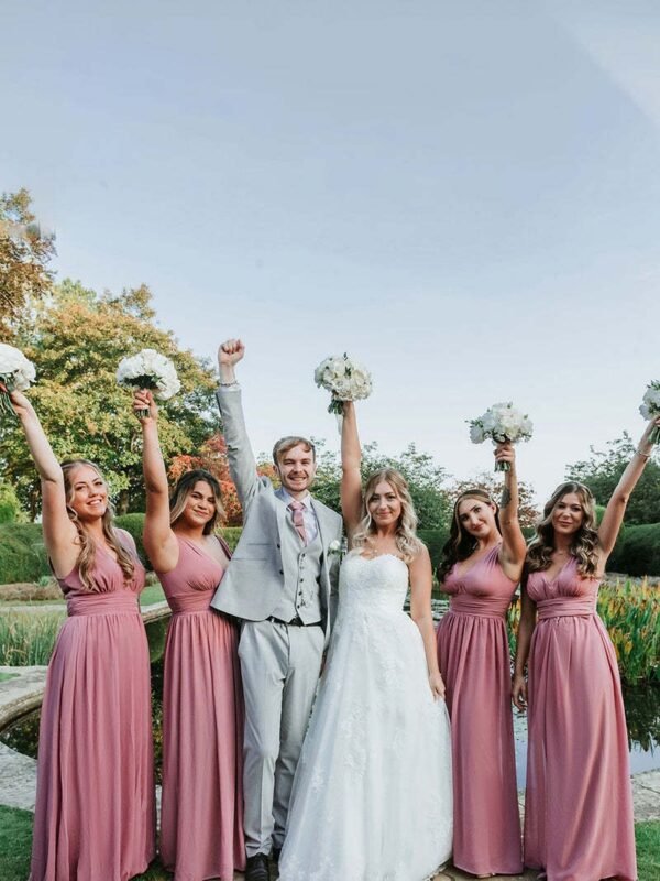 ad9a152f-1584-48e2-b50f-6894a7782a64 Women,s Deep V-neck Bridesmaid Plus Size High Waist Dress