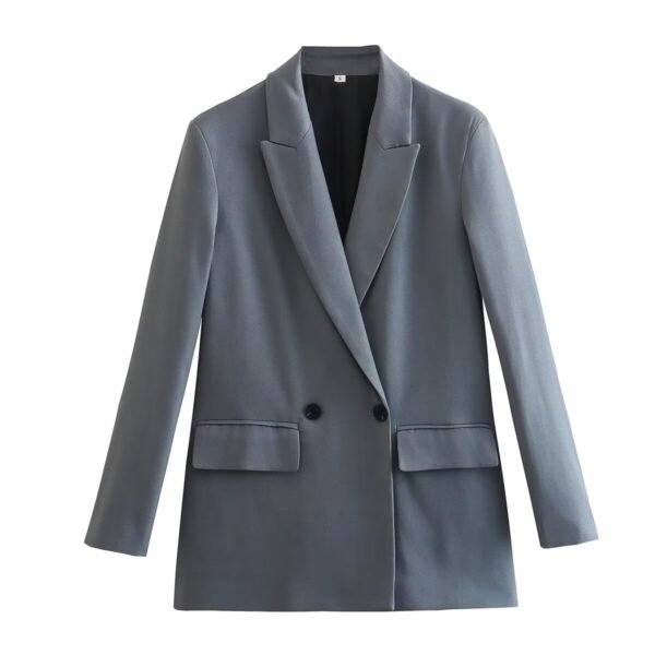 Loose Casual Double Breasted Blazer